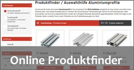 Produktfinder Aluprofile