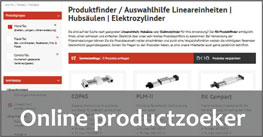 Productzoeker Lineaire enheeden